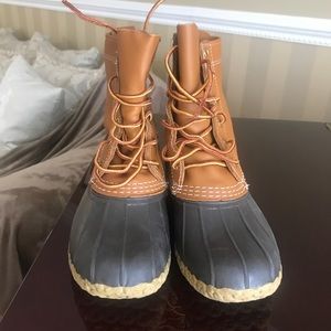 LL Bean Authentic Duck Boots 8” — Worn once!